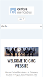 Mobile Screenshot of mercatus.cz