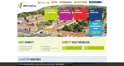Desktop Screenshot of mercatus.nl