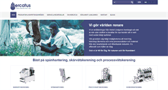 Desktop Screenshot of mercatus.se