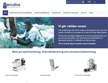 Tablet Screenshot of mercatus.se