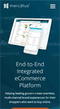 Mobile Screenshot of mercatus.com